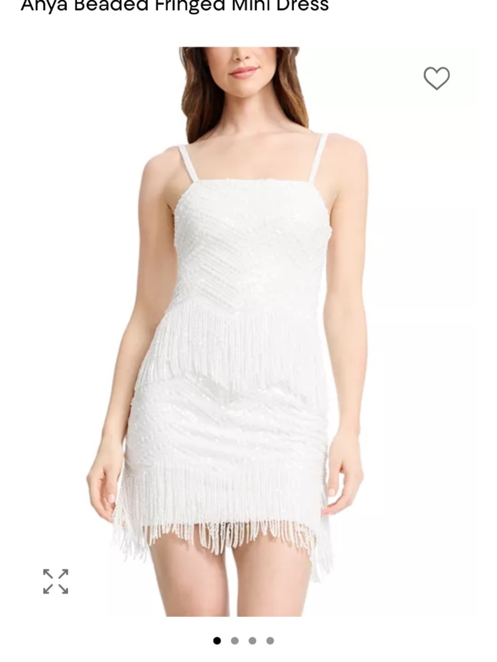 NWT Dress the Population Beaded Dress